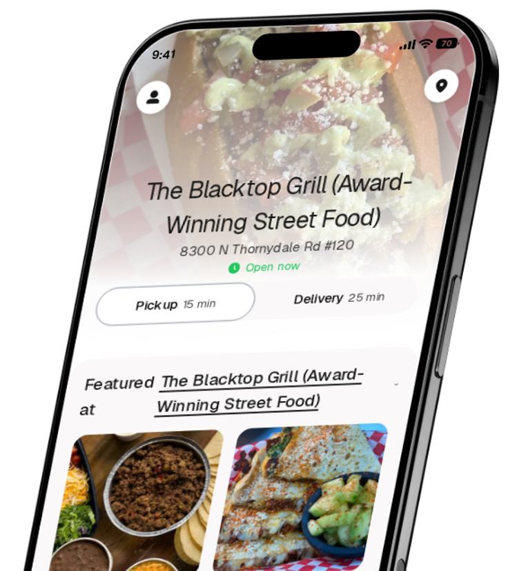 The Blacktop Grill (Award-Winning Street Food) app preview
