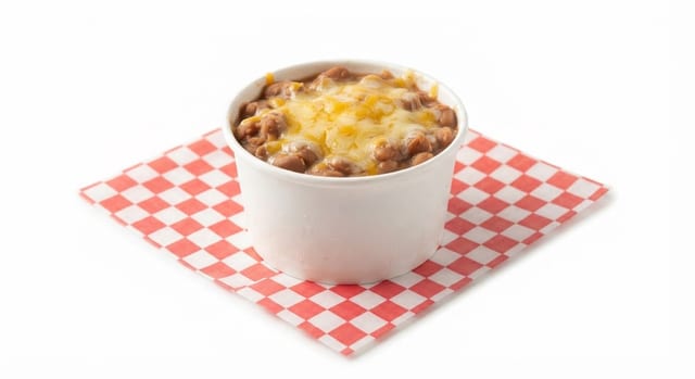 Side of Beans & Cheese.