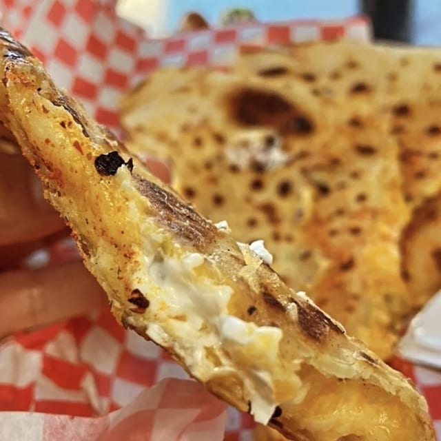 Bacon Popper Quesadilla Combo.