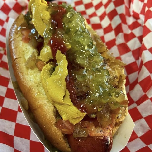 Classic Hot Dog.