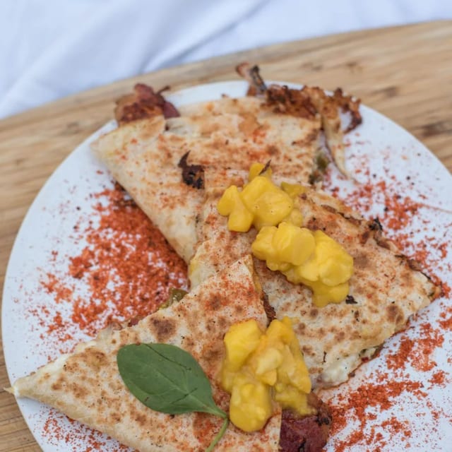 Mango Quesadilla Combo.