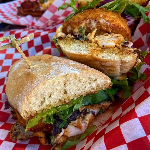 Buffalo Chicken Ranch Sandwich.