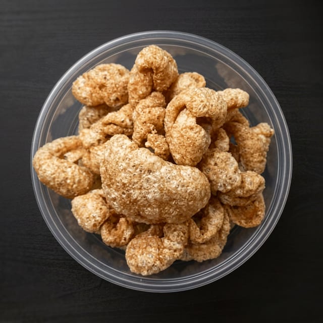 Pork Rinds Basket.