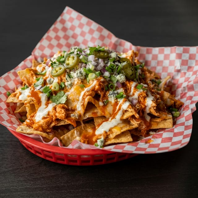 Buffalo Ranch Nachos.