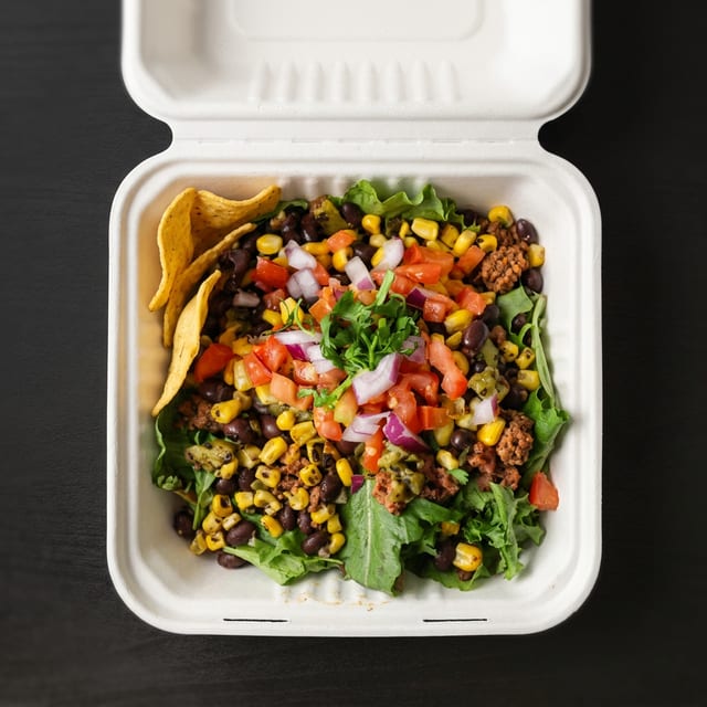 Vegan Taco Salad.