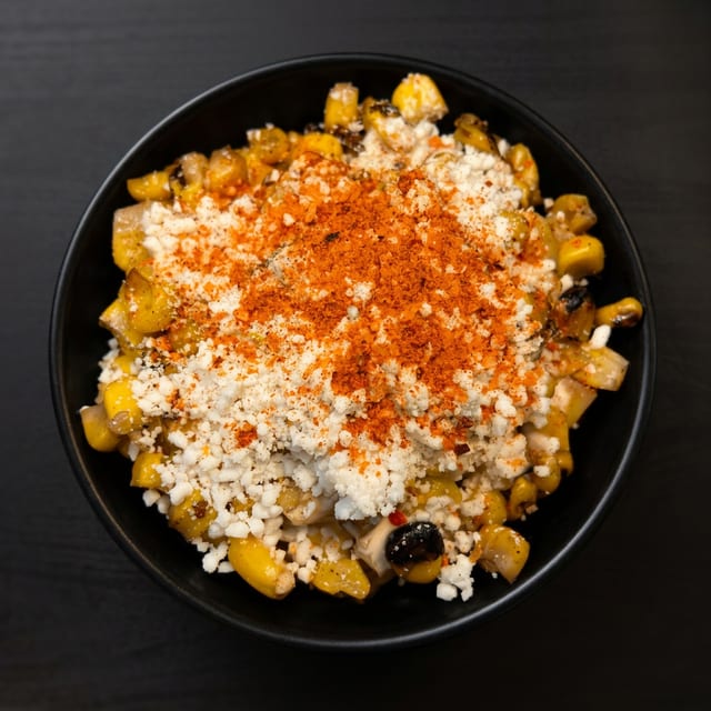 Side of Roasted Elote.