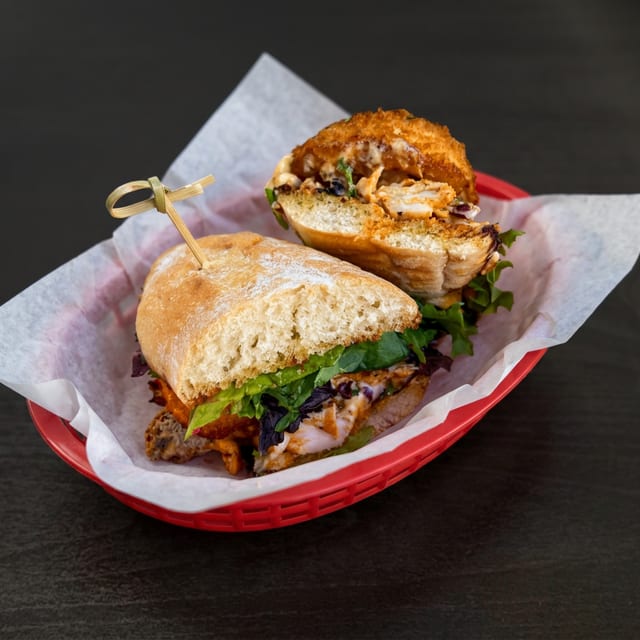 Buffalo Chicken Ranch Sandwich.